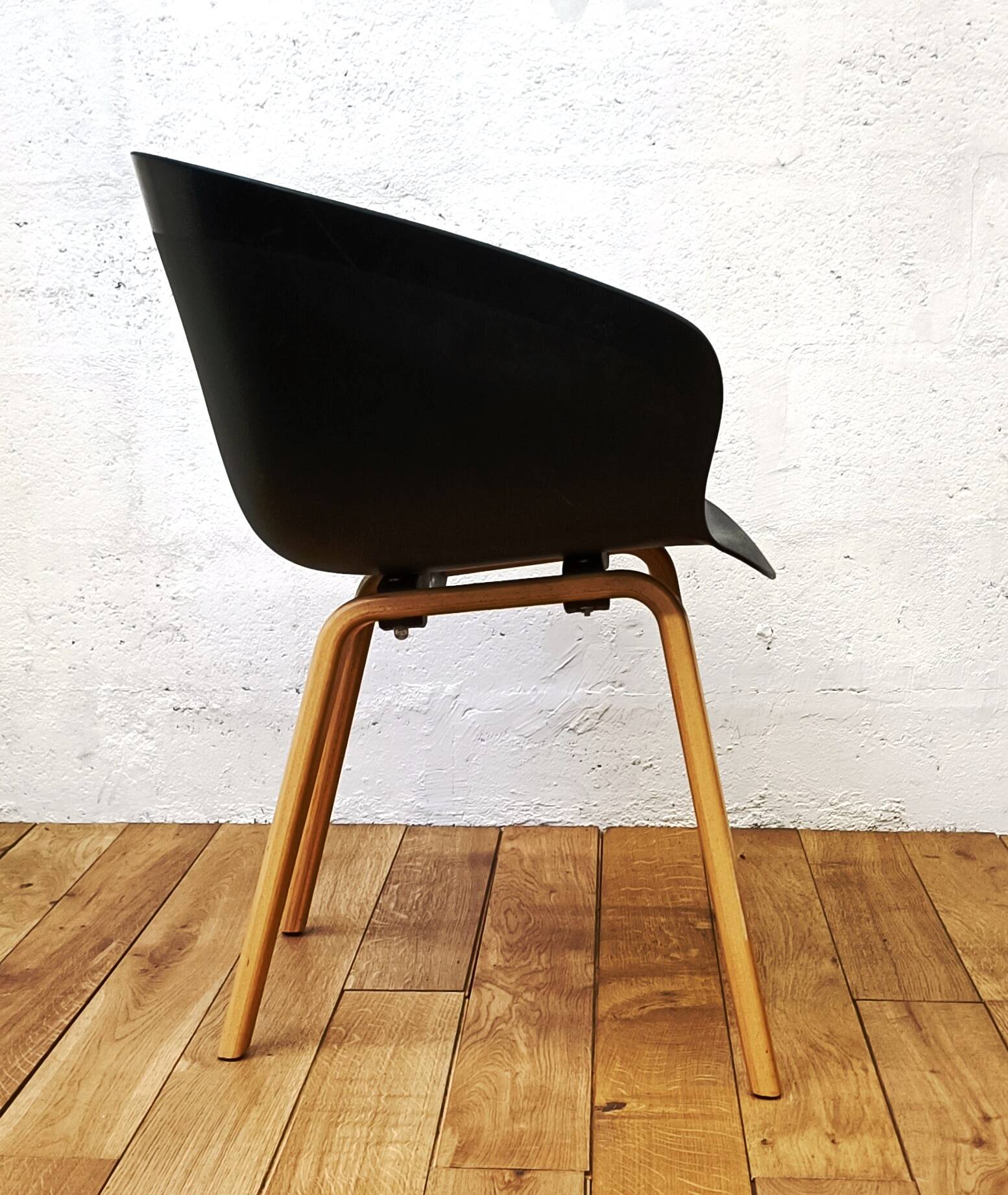 Lot de 4 fauteuils coque design