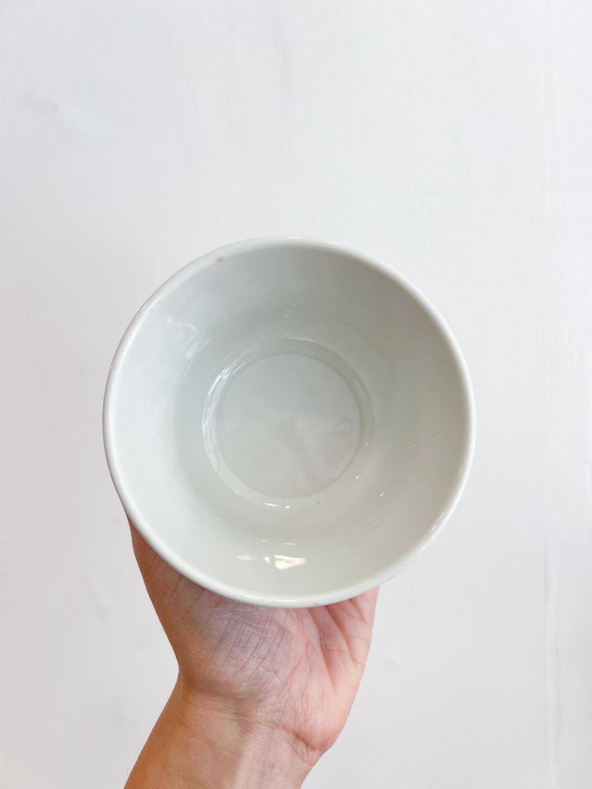 6 English porcelain bowls