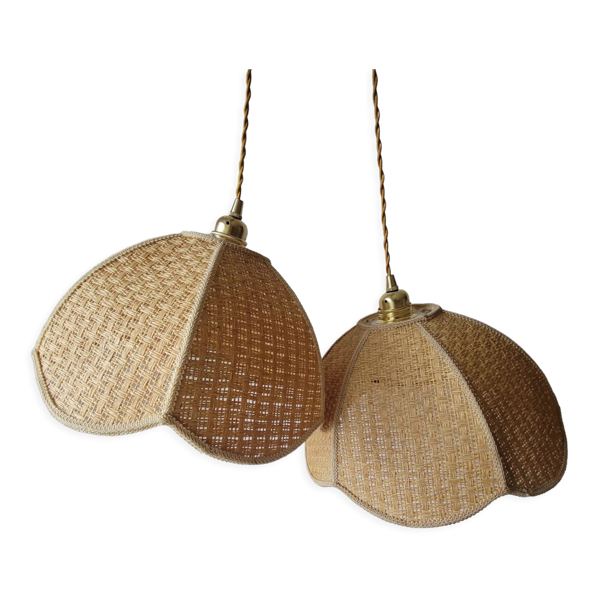 Duo of suspensions in rabane