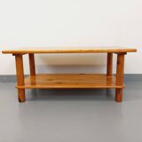 Vintage solid pine coffee table from the 70s 80s