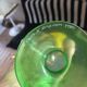 Glass bust of a woman by Kjell Engman 1990