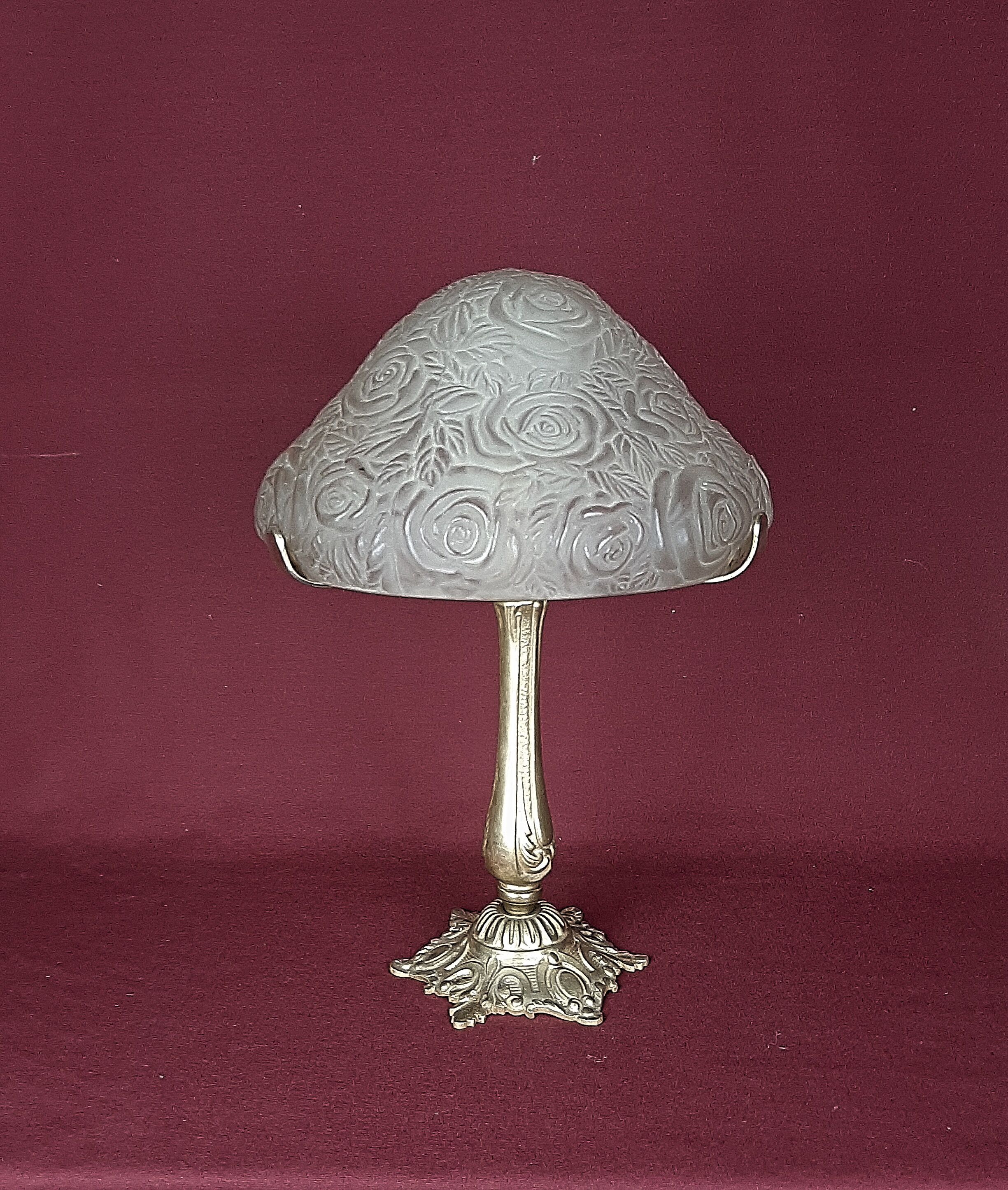 Vintage lamp Art Deco 36 cm height x 25cm diameter