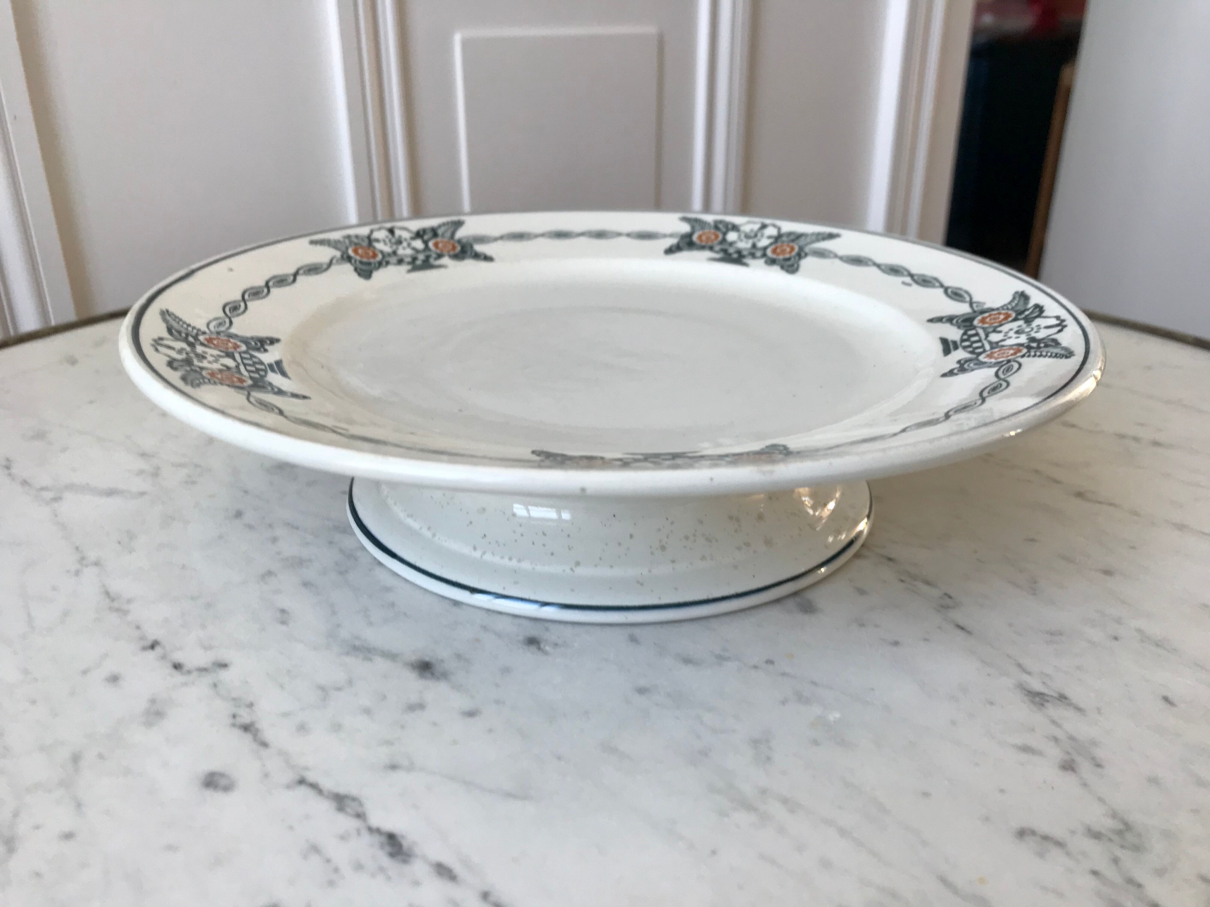 Compotier Terre de Fer early XXth