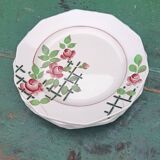 Iron earth dessert plates