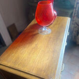 Vintage chest of drawers oak compass feet