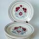 Lot of 8 dessert plates Lunéville model Herblay 1950