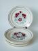 Lot de 8 assiettes à dessert Lunéville modèle Herblay 1950