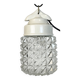 Vintage White Porcelain Pendant Light, 1970s