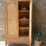 Art Deco wooden wardrobe