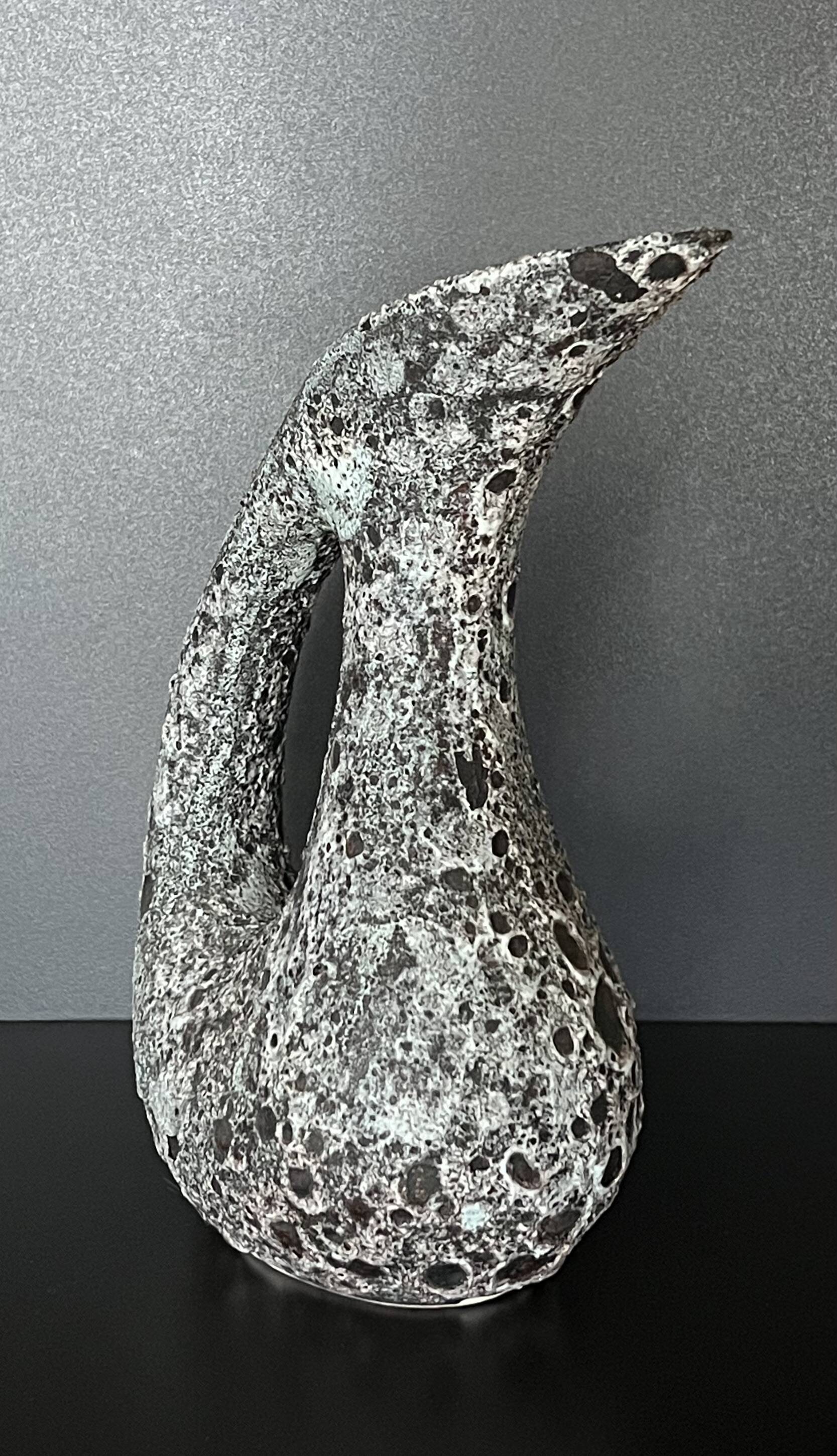 Ceramic pitcher by Annette Roux, France 1960s