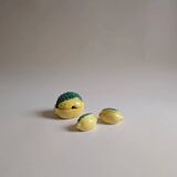 Set barbotine citron, saucière, poivrier et salière