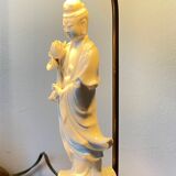 Fine ceramic lamp from the early 20th century