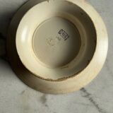 Presentation dish type compotier Longwy ironstone
