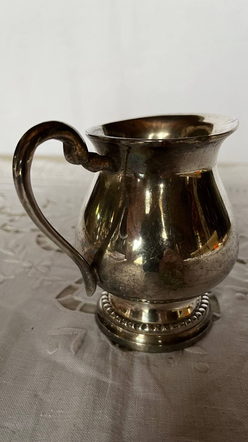 Old silver metal tea/coffee service