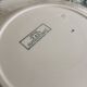 Iron earth flat plate from the sarreguemines snow service circa 1900