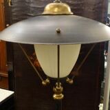 Floor lamp in painted metal
