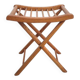 Stool or luggage rack / Vintage wooden suitcase rest