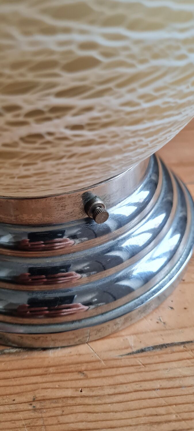 Austrian art deco ceiling lamp