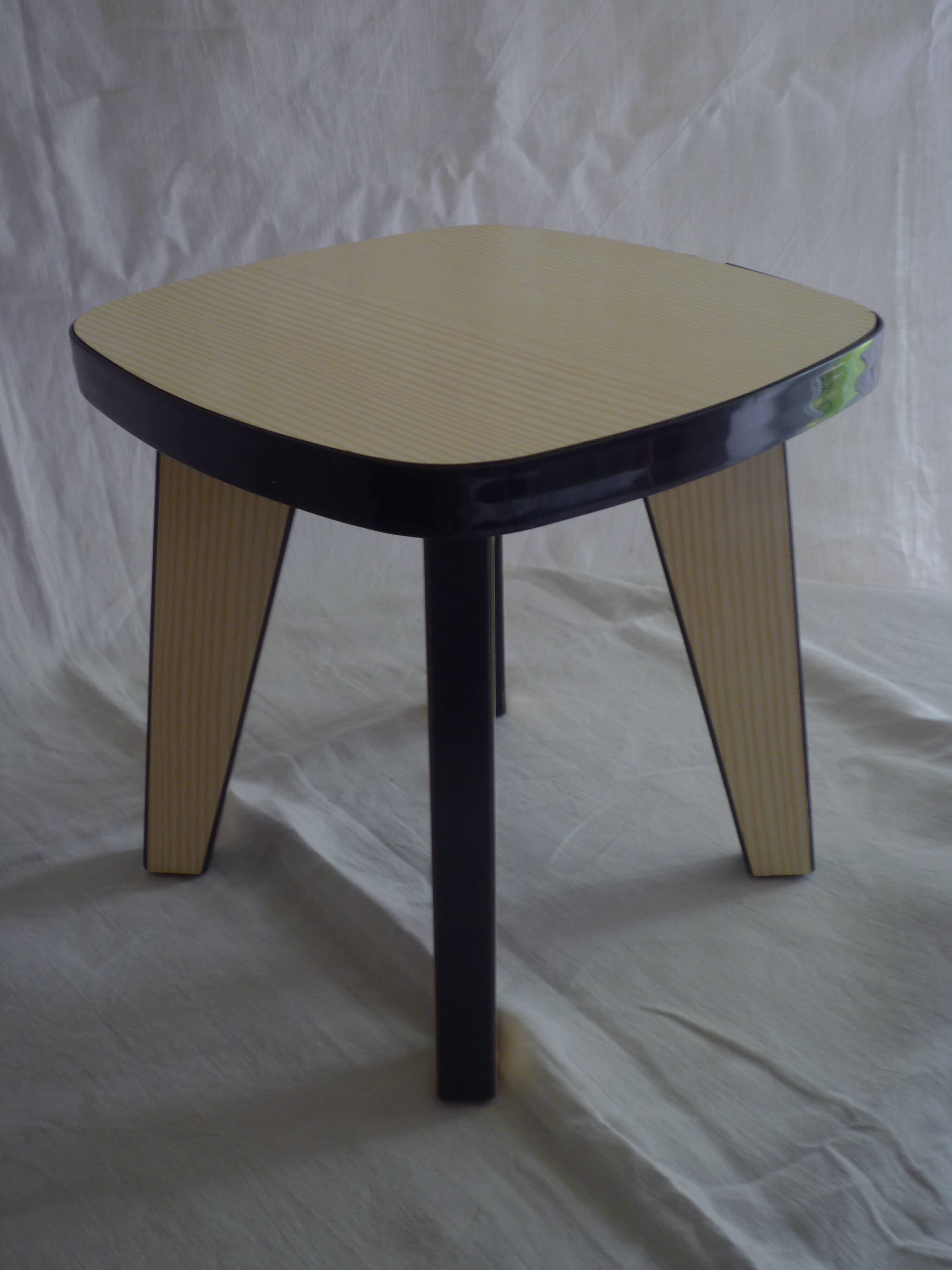 Vintage selette formica 1970s