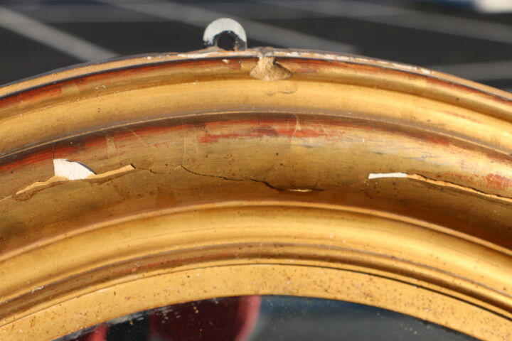 Golden 97x142cm mirror