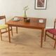 Table à manger extensible classique des années 1960