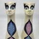 Pair of anthropomorphic vases Gabrielle Mackiewicz French 1970
