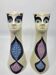 Pair of anthropomorphic vases Gabrielle Mackiewicz French 1970