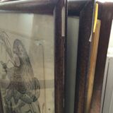 Ancient engraving birds