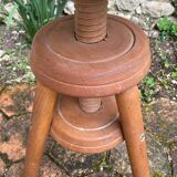 Vintage Adjustable Screw Stool