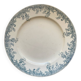 Iron earth plate from Orchies earthenware factory