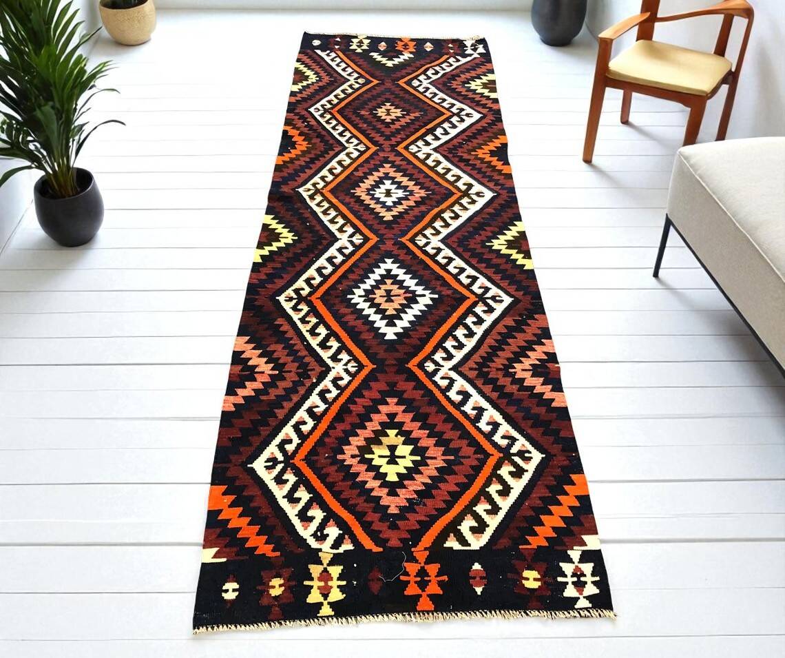 Oushak Vintage Kilim Runner