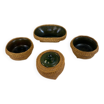 Vintage ethnic service