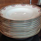 Ancien service vaisselle Limoges 36 pièces