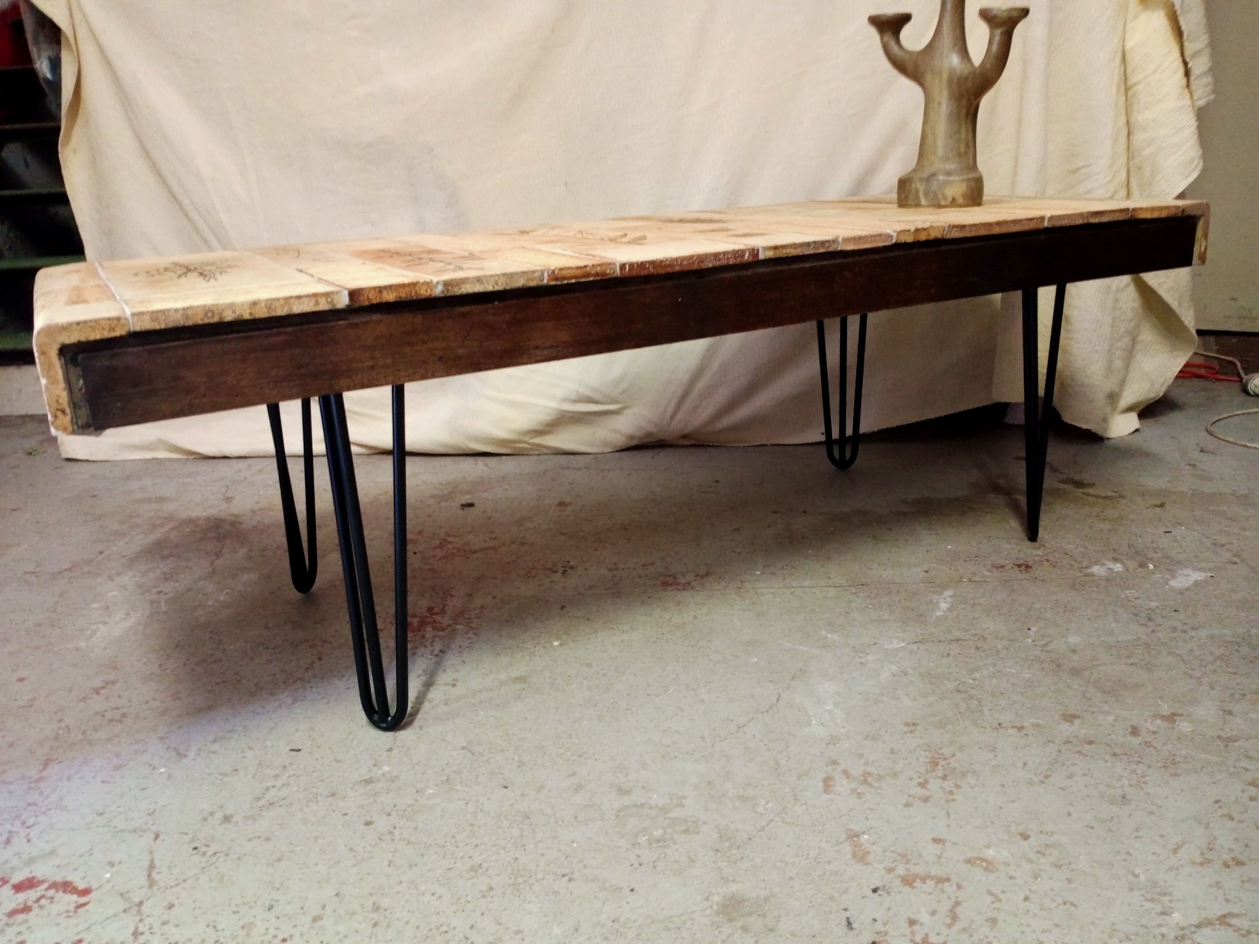 Vallauris Roger Capron coffee table 140 cm