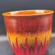 Vintage hand decorated La Céramique de Paris plant pot
