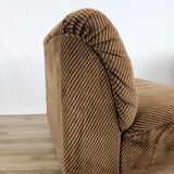 Five-seater corner modular sofa from 70s