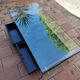 Table basse vintage DRIMMER Bois et verre