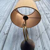 Two cornet-shaped wall lights