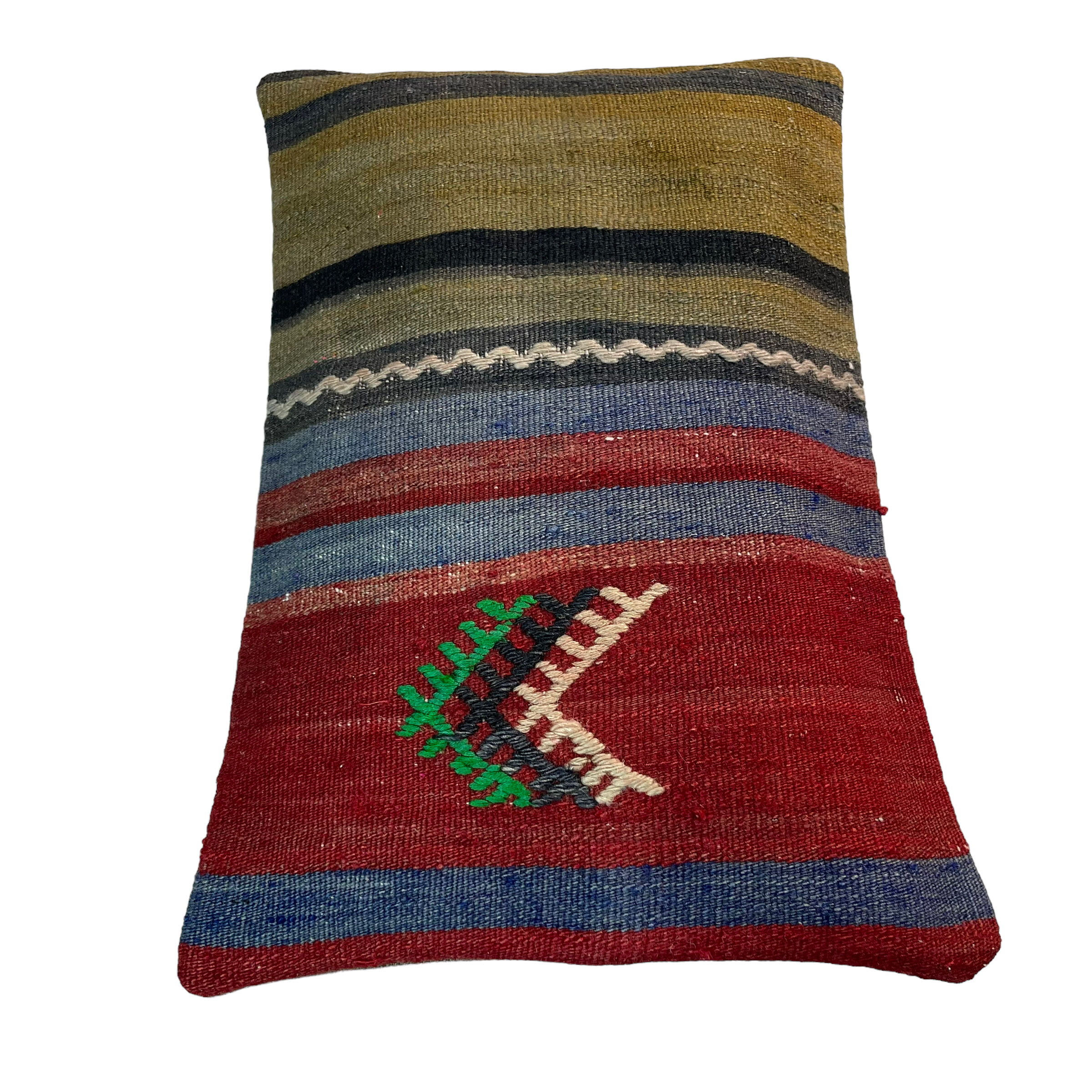 Vintage turkish handmade cushion cover , 30 x 50 cm