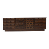 Spanish brutalist sideboard credenza