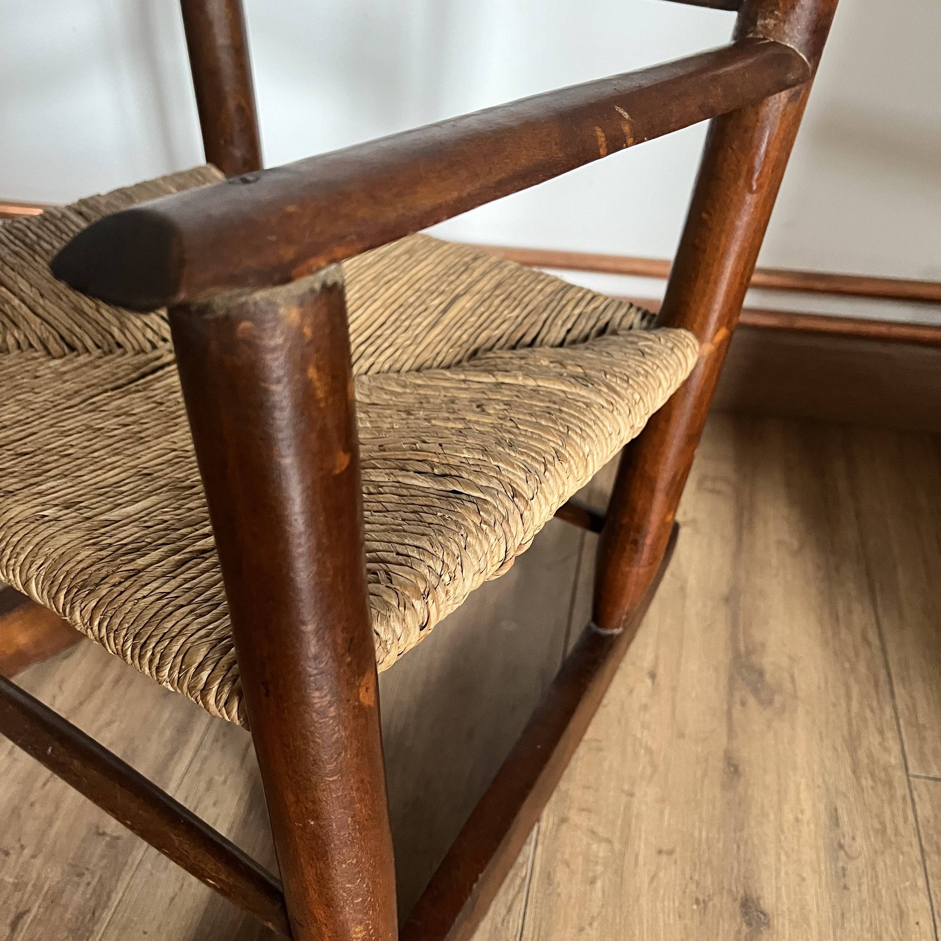 Pair of children's rocking chairs