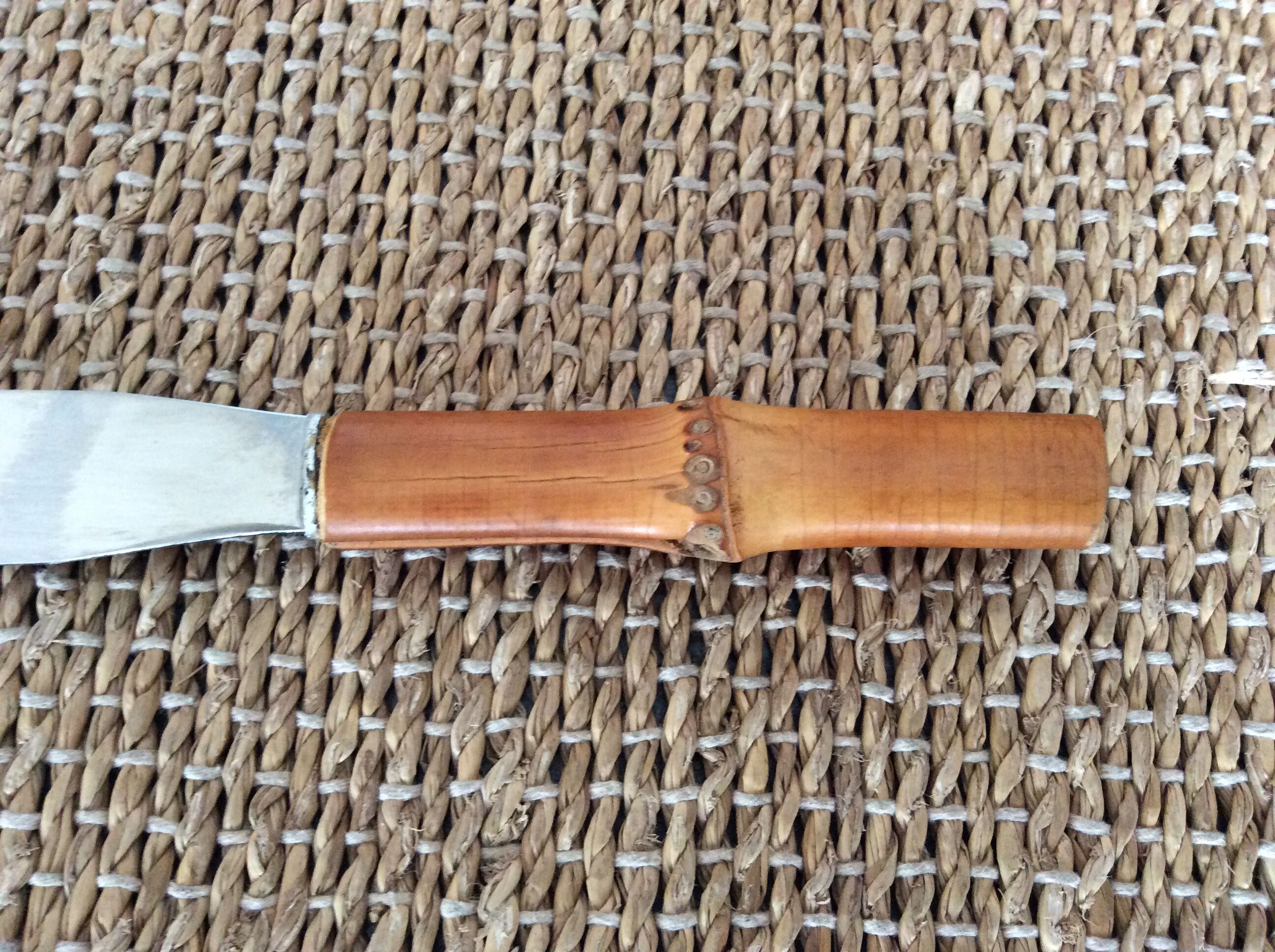 Bamboo cake knife