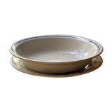 Plat et assiette creuse de service rosine l’amandinoise