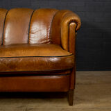 Dutch sheepskin 2-seater sofa