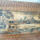 coffee table in marquetry from the 1950s-60s