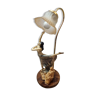 Tulip and marble dancing lamp from 1980