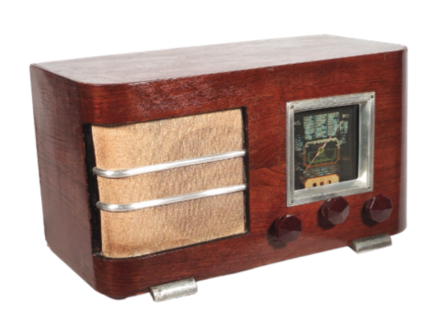 Créateur Français - de 1945 : Poste radio vintage Bluetooth