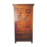 Buffet 2 corps en bois massif