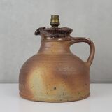 Sandstone lamp, Pierre Digan (1941-2016), La Borne