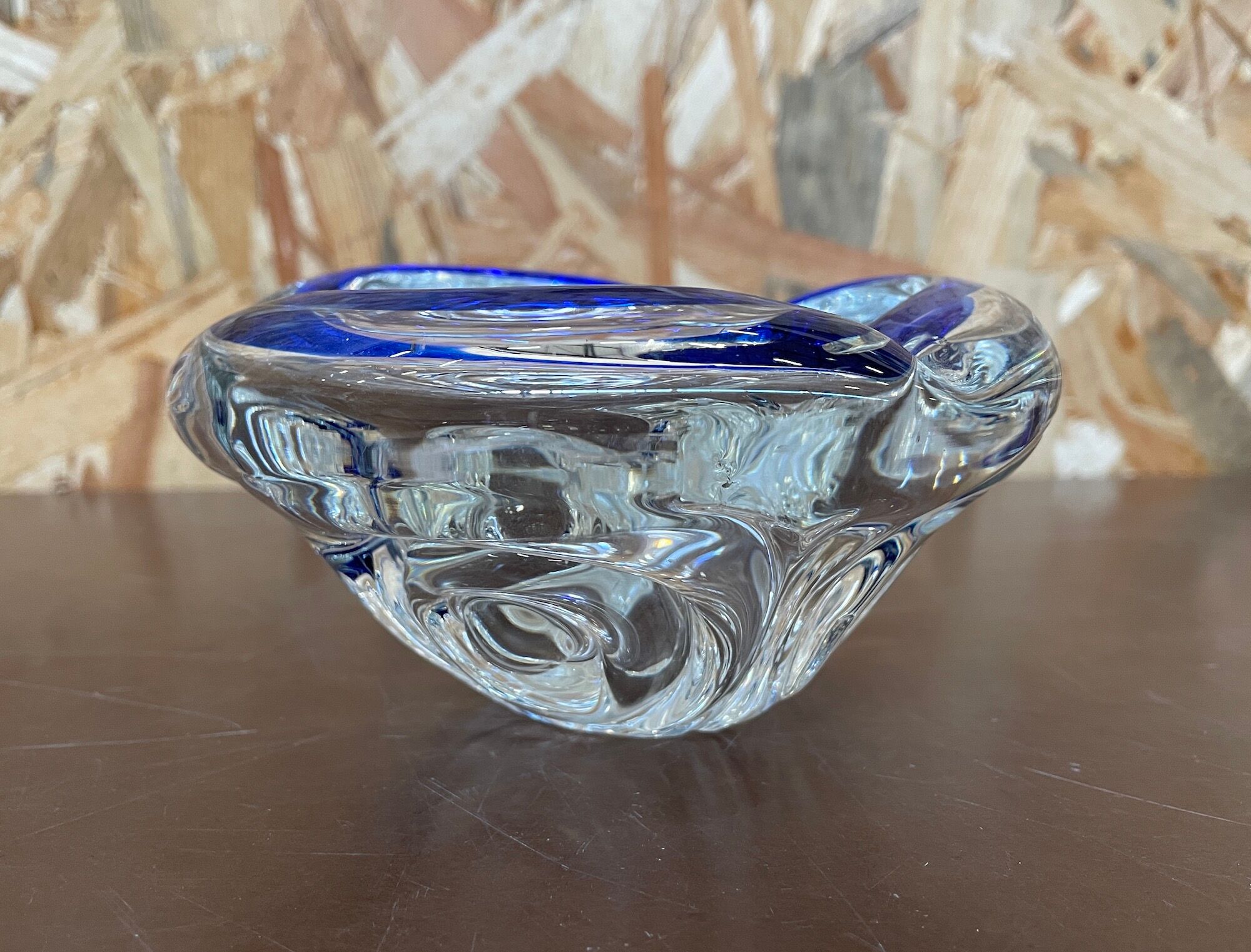 Cendrier en verre de Murano